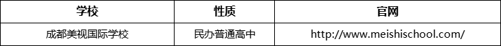 成都市成都美視國際學(xué)校官網(wǎng)、網(wǎng)址、官方網(wǎng)站