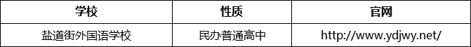 成都市鹽道街外國語學(xué)校官網(wǎng)、網(wǎng)址、官方網(wǎng)站